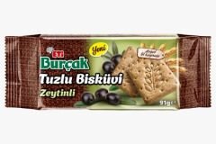 Eti Burçak Zeytinli Tuzlu Bisküvi 91gr 18 Adet