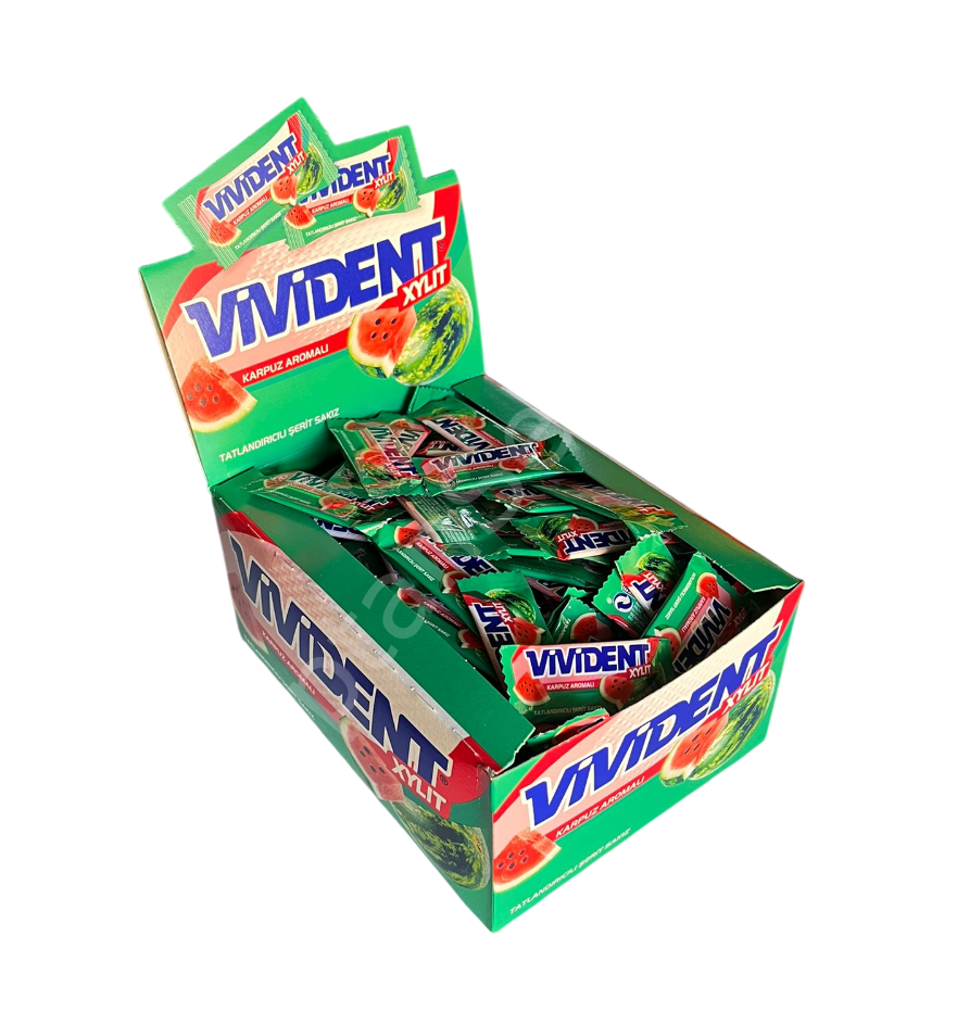 Vivident Tekli Karpuz Aromalı Sakız 230 adet