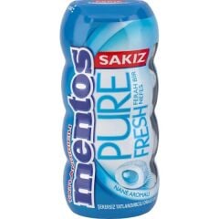 Mentos Pure Fresh Nane Aromalı Draje Sakız 30 gr x 12 Adet