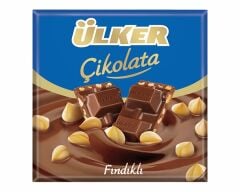 Ülker Kare Fındıklı Çikolata 60 gr 6 Adet