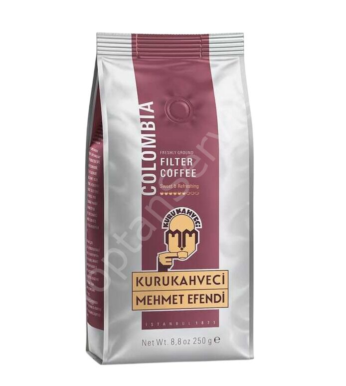 Kurukahveci Mehmet Efendi Colombian Filtre Kahve 250 Gr
