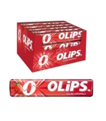 Kent Olips Stick Çilek 28gr 24 adet