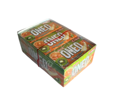 Ülker Oneo Cüzdan Portakal Kivi Aromalı C Vitaminli Sakız 14 Gr 27 Adet