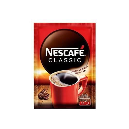 Nescafe Classic Hazır Kahve Poşet 50 gr