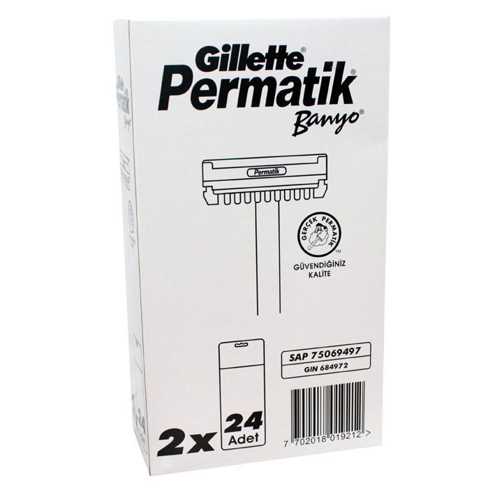 Gilette Permatik Banyo 48 adet