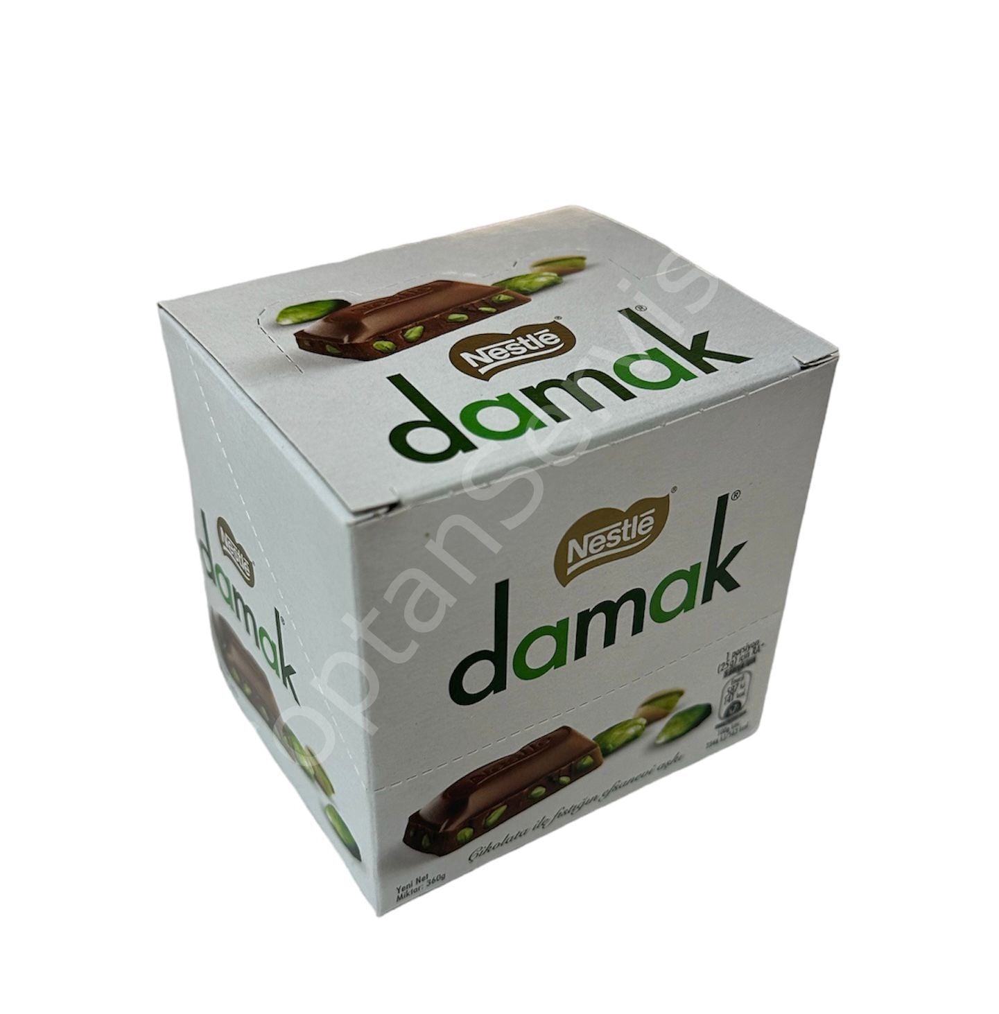 Nestle Damak Kare Antep Fıstıklı Çikolata 60 gr x 6 Adet