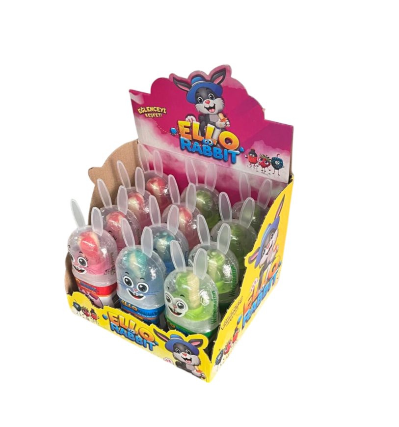 Ello Rabbit Emzik Şeker 32 gr 12 Adet