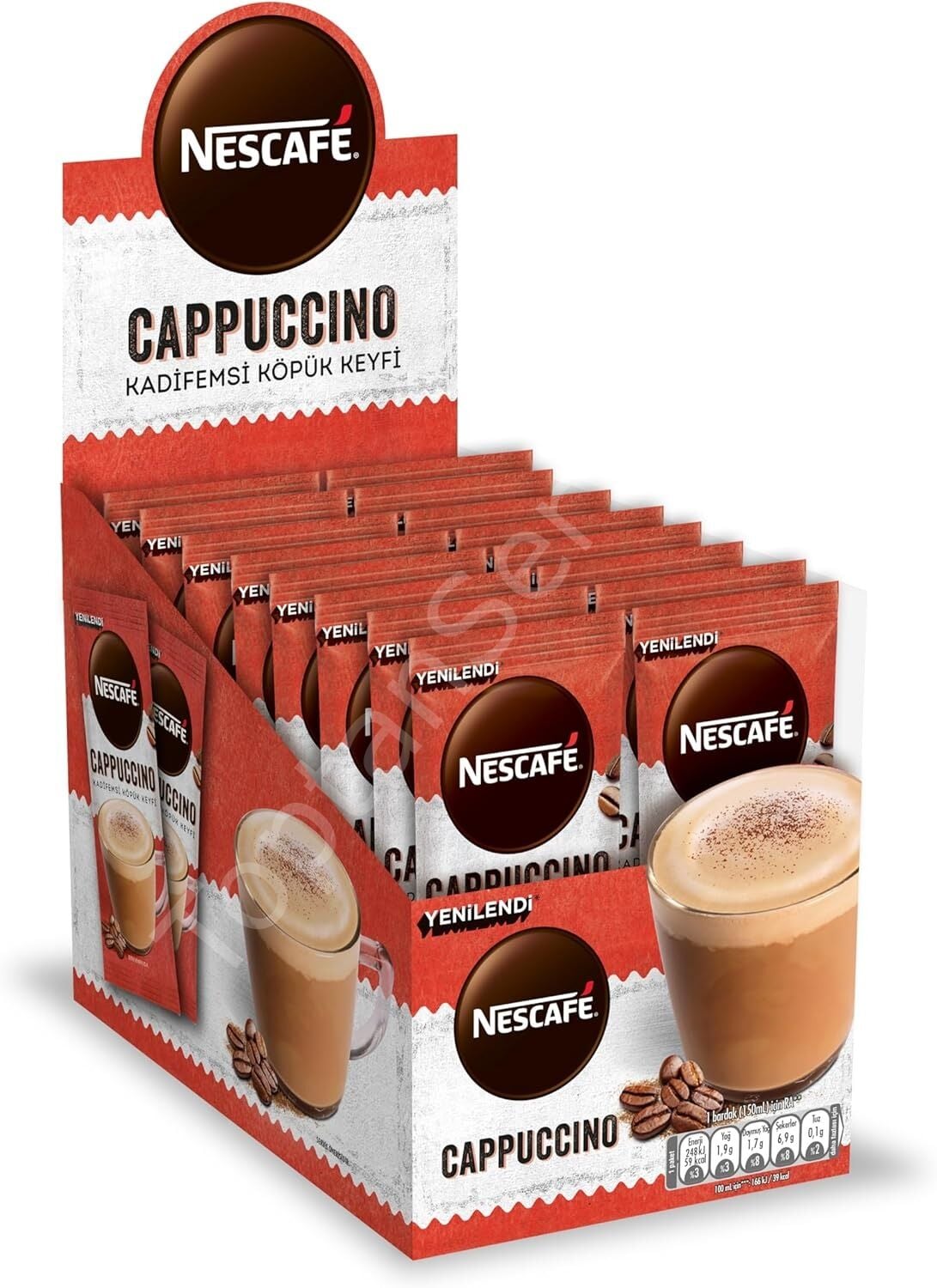 Nescafe Cappuccino 14 gr 24 Adet