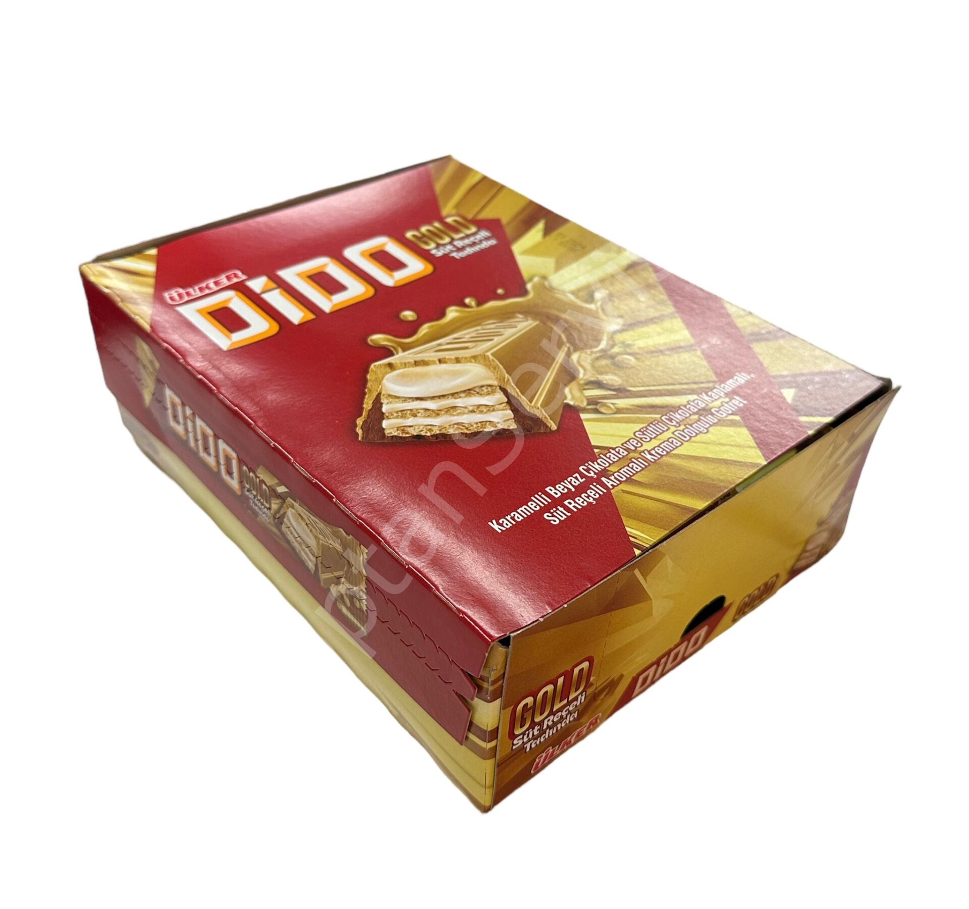 Ülker Dido Gold Süt Reçeli Aromalı Gofret 36 gr 24 adet