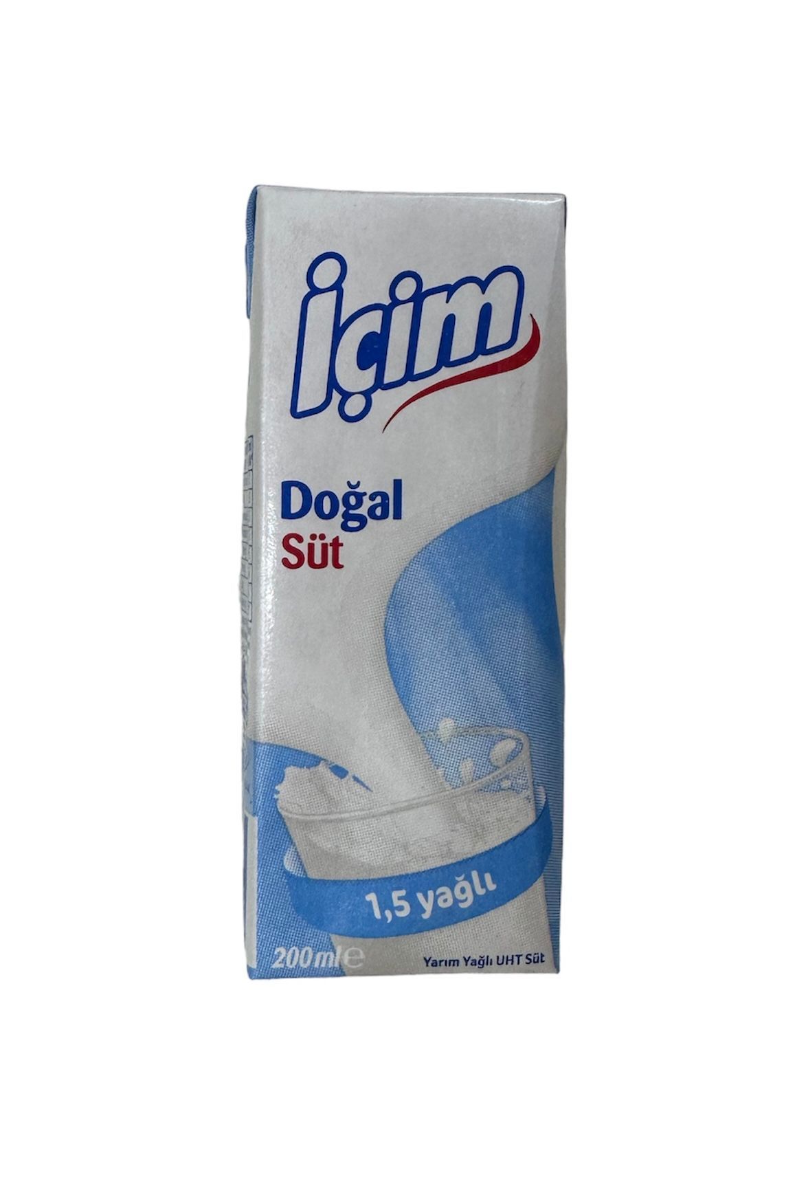 İçim Süt Yarım Yağlı 200 ml 27 adet