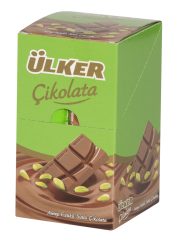 Ülker Baton Antep Fıstıklı Çikolata 30 gr 12 adet