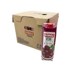 Dimes Vişne Suyu 1 LT 12 Adet