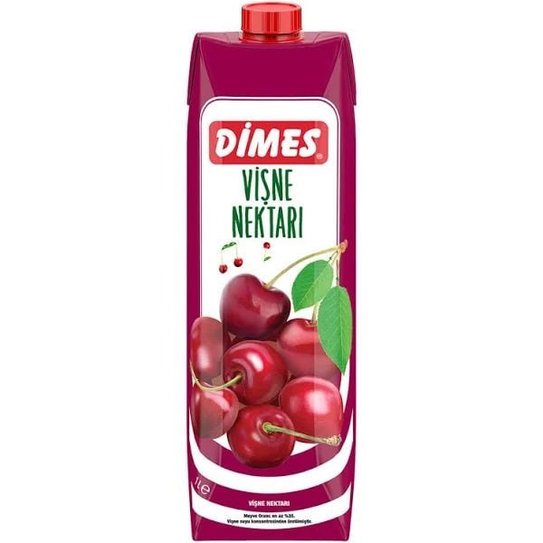 Dimes Vişne Suyu 1 LT 12 Adet