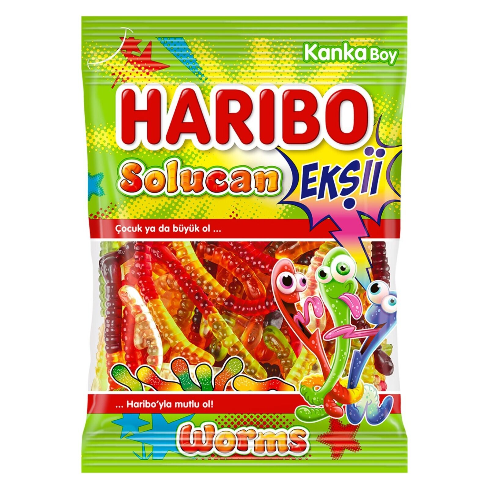 Haribo Solucan Ekşi Jelibon 70gr 1 Adet