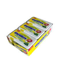 Mentos Clean Breath 2 Saat Limon Aromalı Tablet Şeker 21 gr 12 Adet