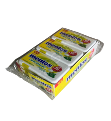 Mentos Clean Breath 2 Saat Limon Aromalı Tablet Şeker 21 gr 12 Adet