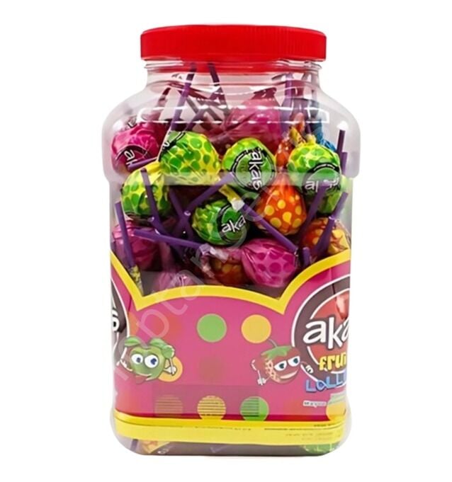 Akaş Meyve Aromalı Lolipop 16 gr 120 Adet