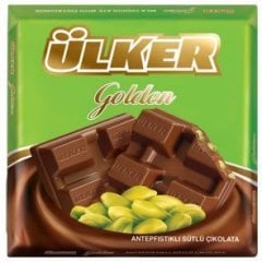 Ülker Kare Antep Fıstıklı Çikolata 65 gr 6 Adet