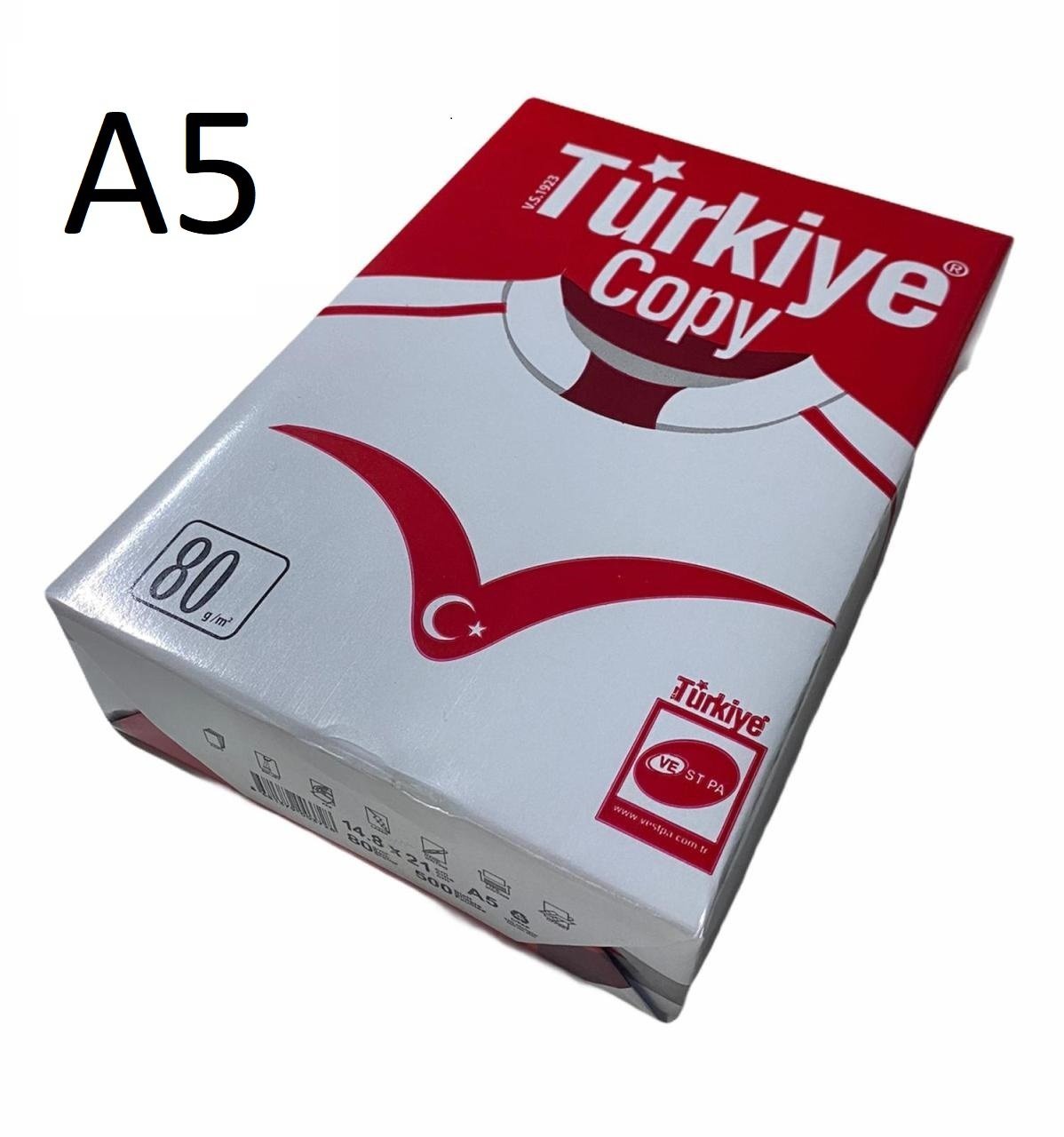 Vestpa Türkiye Copy A5 Fotokopi Kağıdı