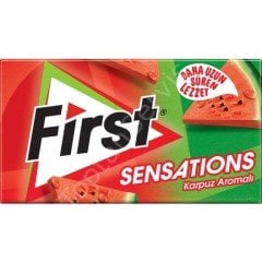 First Sensations Karpuz Aromalı Sakız  27 gr 12 Adet