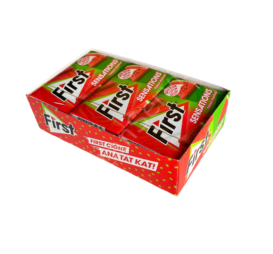 S.ｓａｋｉバンクロノロジスト１ℓ12本セット MONDELEZFirst Sensations Karpuz Aromalı Sakız 27 gr 12 Adet320,00 TL
