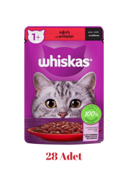 Whiskas Sığırlı Kedi Maması 85 gr 28 Adet