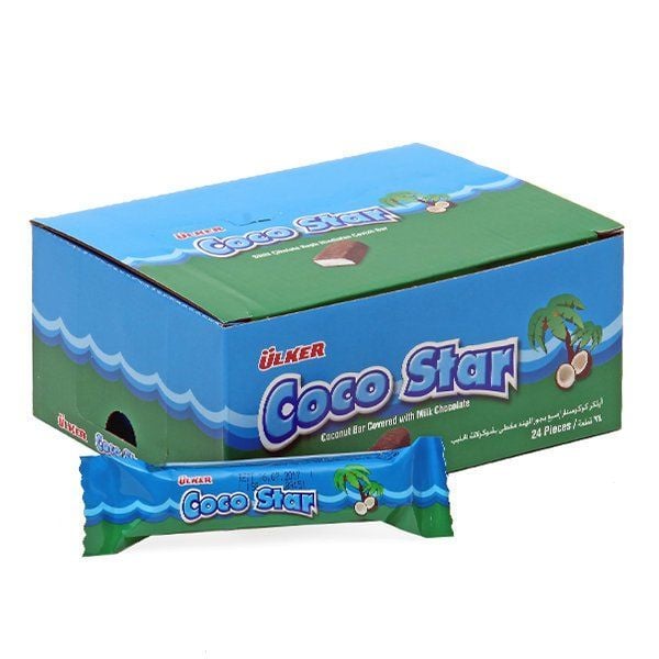 Ülker Coco Star Hindistan Cevizli Çikolata 25gr 24 adet