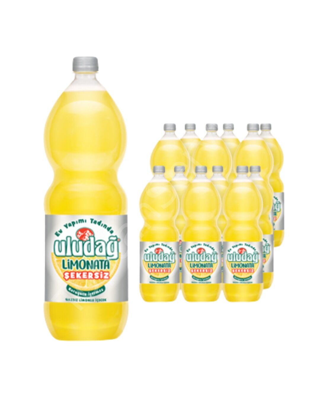 Uludağ Limonata Şekersiz 1 LT 12 Adet