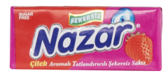 Nazar 5'li Çilek Aromalı Sakız 20 Adet
