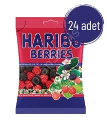 Haribo Berries Ahududu 80 gr 24 Adet