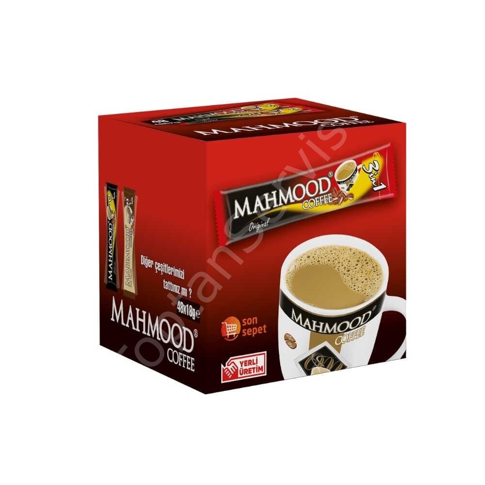 Mahmood Coffee 3in1 Arada 18 gr 48 Adet