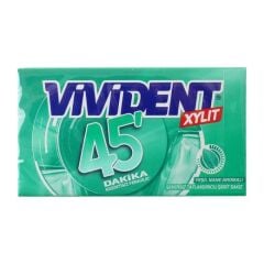 Vivident Cüzdan Sakız 45 Dakika Yeşil Nane Aromalı Sakız 26gr 18 adet