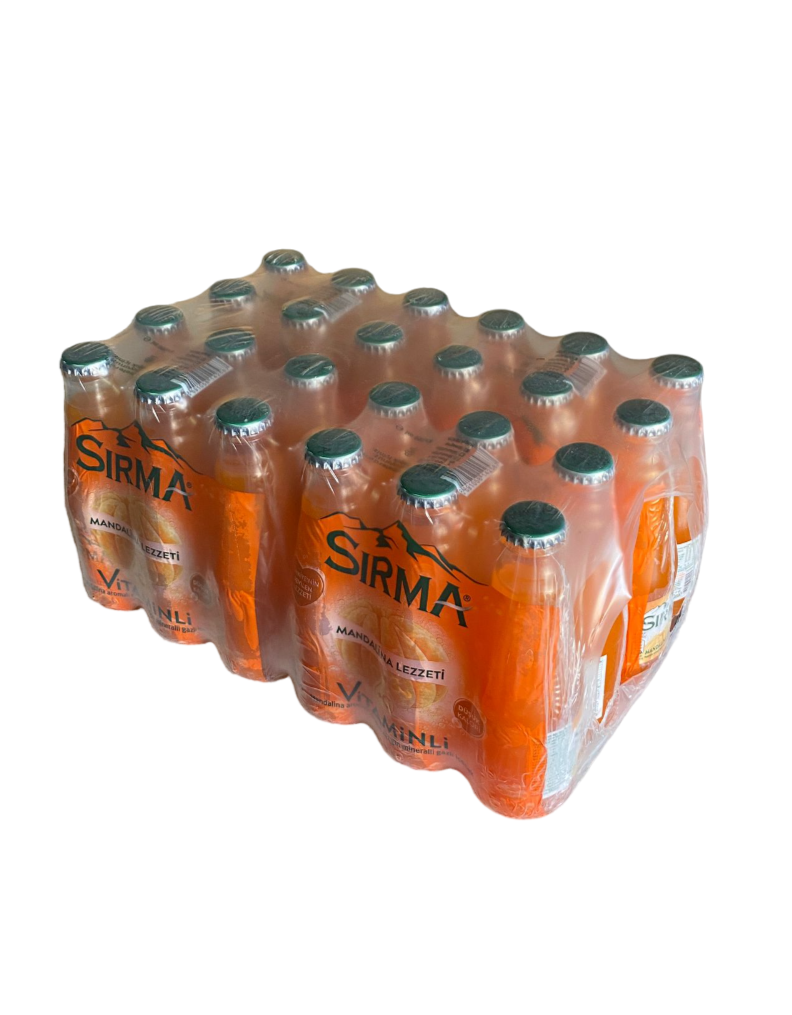 Sırma C+ Mandalina Aromalı Soda 200 ml 24 Adet