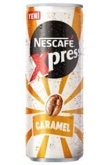 Nescafe Xpress Karamel Soğuk Kahve 250 ml 24 Adet