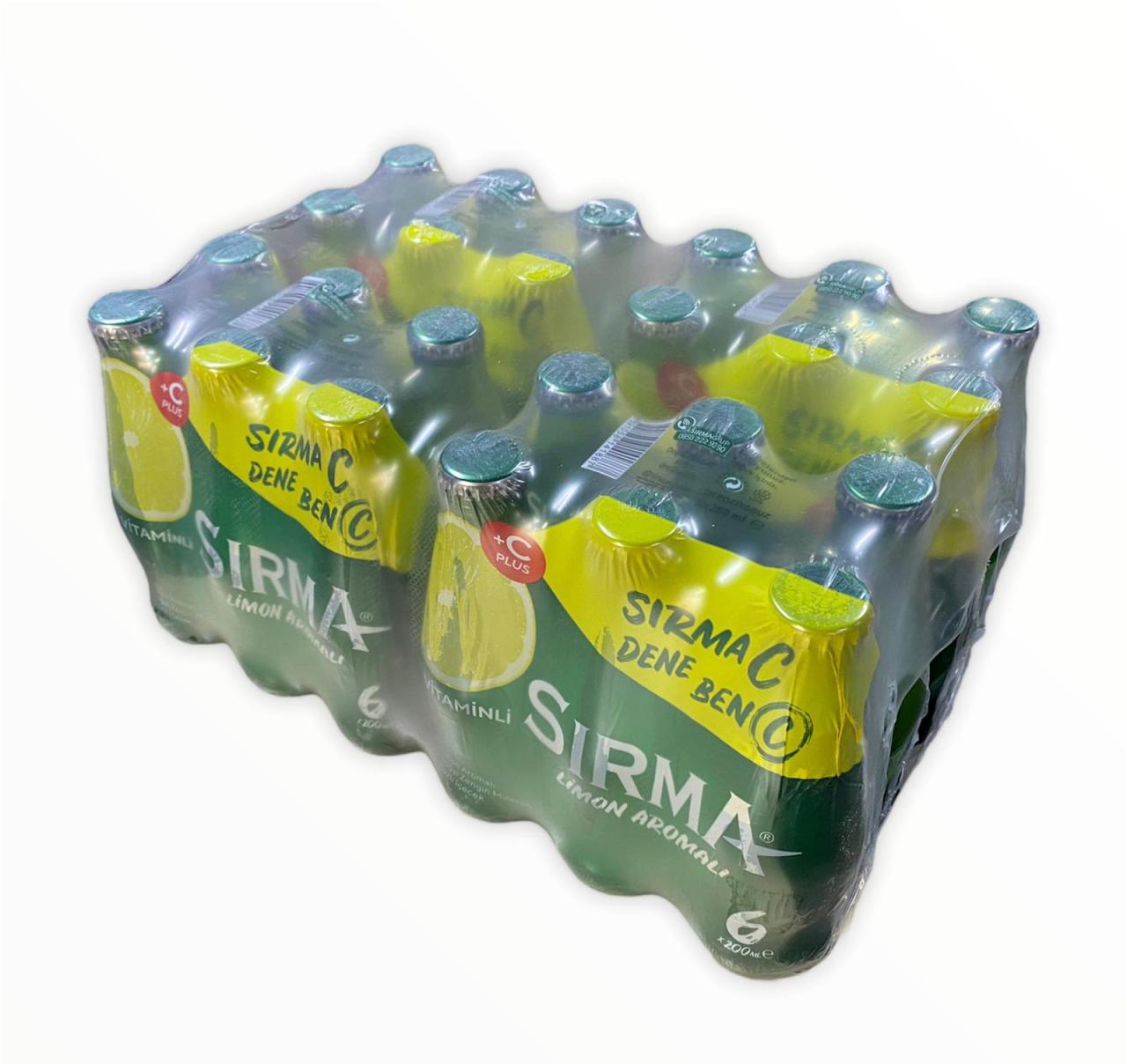 Sırma C+ Limon Aromalı Soda 200 ml 24 Adet