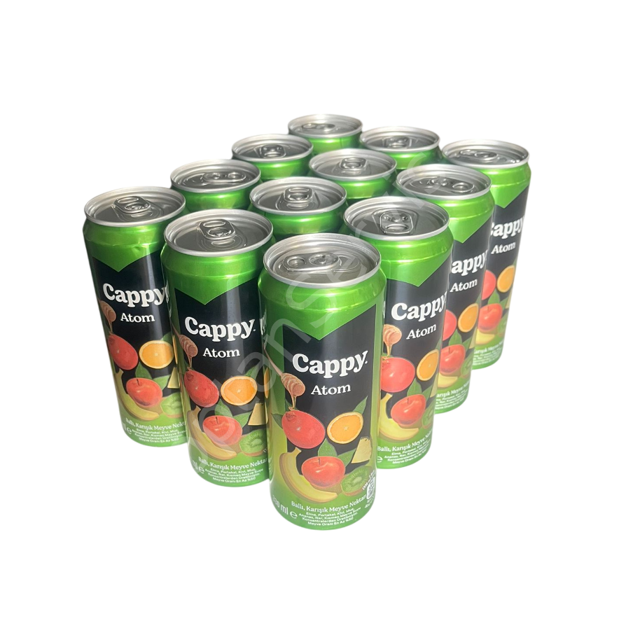 Cappy Kutu Atom Nektarı Kutu 330ml 12 Adet