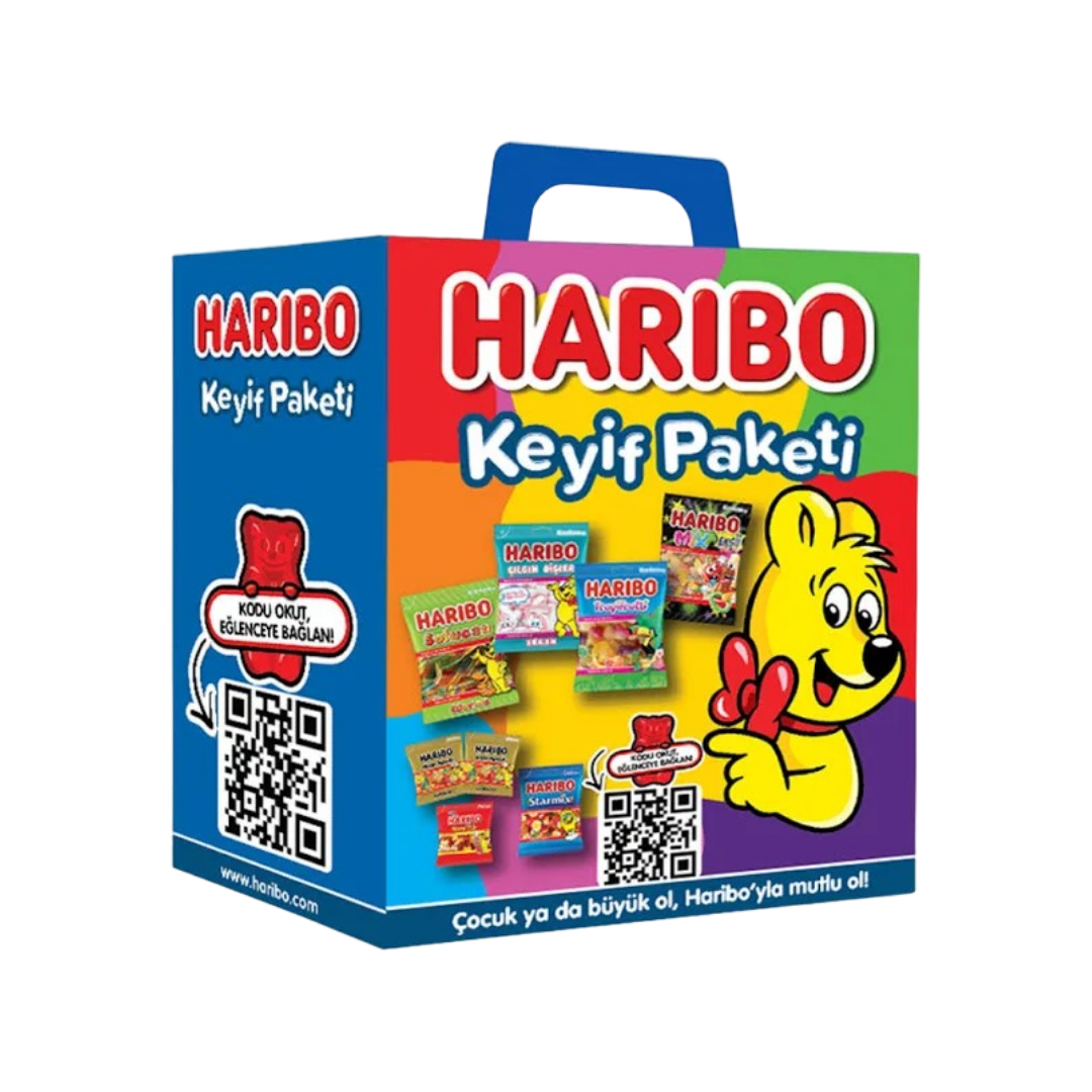 Haribo Keyif Paketi Karışık Jelibon 357 gr