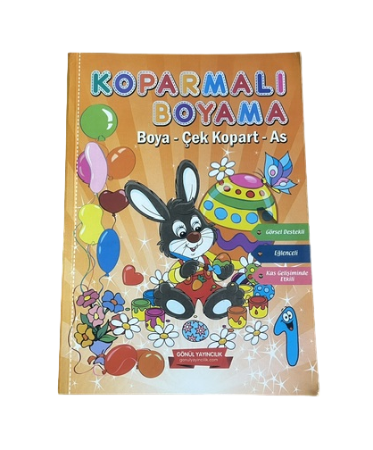 Boyama Defteri Çek Kopart 48 Sayfa 1 Adet