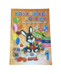Boyama Defteri Çek Kopart 48 Sayfa 1 Adet