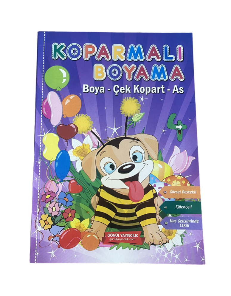 Boyama Defteri Çek Kopart 48 Sayfa 1 Adet