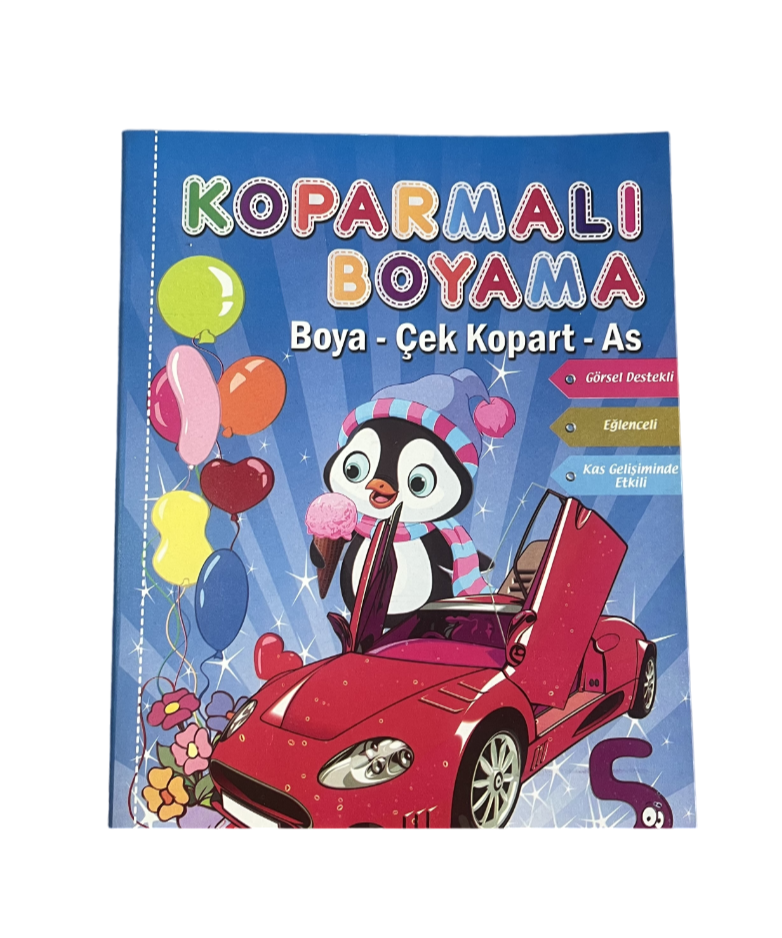 Boyama Defteri Çek Kopart 48 Sayfa 1 Adet