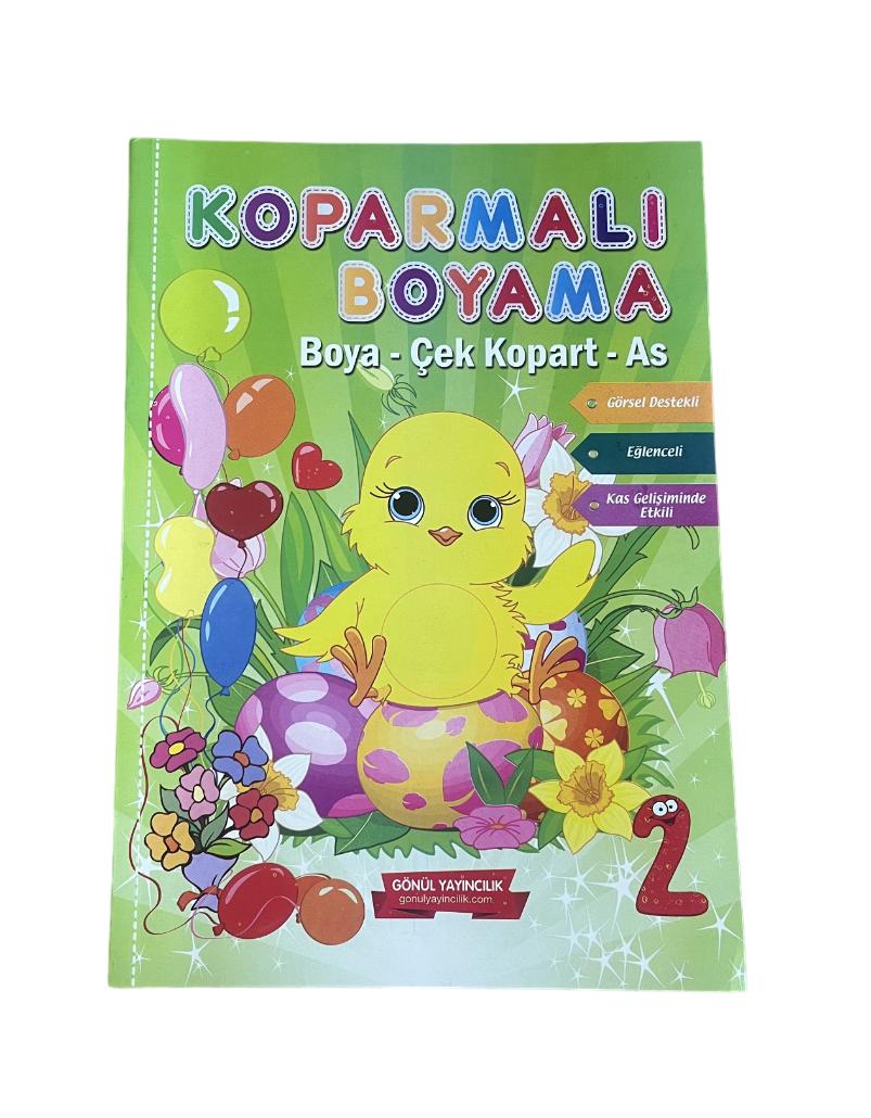 Boyama Defteri Çek Kopart 48 Sayfa 1 Adet