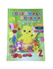 Boyama Defteri Çek Kopart 48 Sayfa 1 Adet