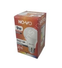 No-Vo 9W Led Ampul Beyaz Işık 1 Adet
