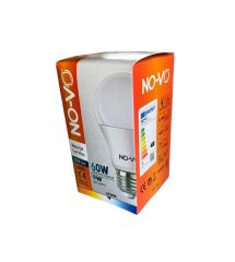 No-Vo 60W E27 Led Ampul Beyaz Işık