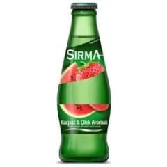 Sırma Karpuz & Çilek Aromalı Soda 200 ml 24 Adet