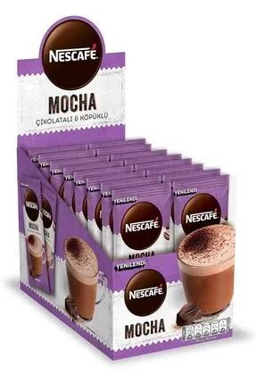 Nescafe Mocha Çikolatalı Sütlü Köpüklü Kahve 17 gr 24 adet