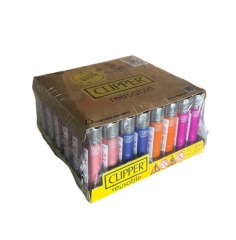 Clipper Renkli Micro Taşlı Çakmak 48 Adet 2876