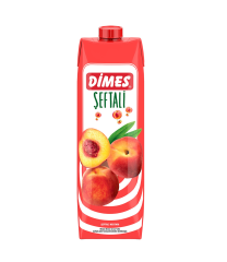 Dimes Şeftali Meyve Suyu 1 LT 12 Adet