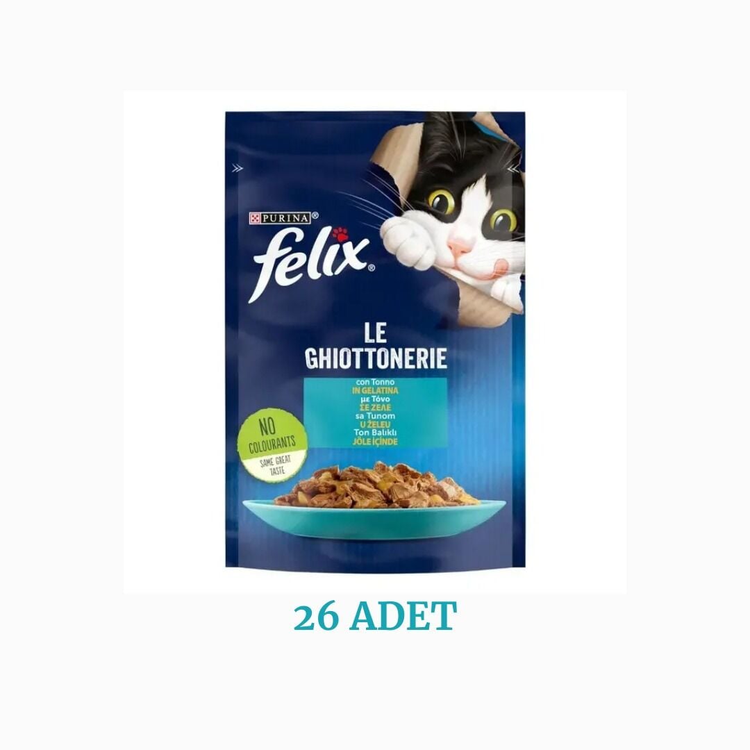 Felix Ton Balıklı Kedi Maması 85 gr 26 Adet